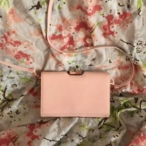 Ted Baker blush patent leather WOC